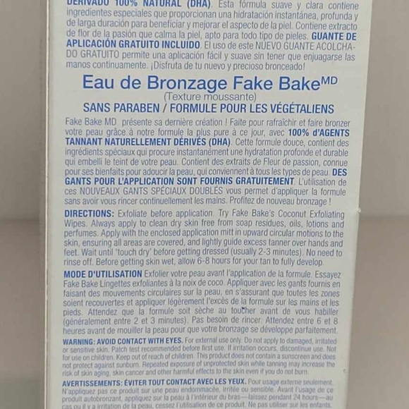 Tanning water - Picture 3 of 4